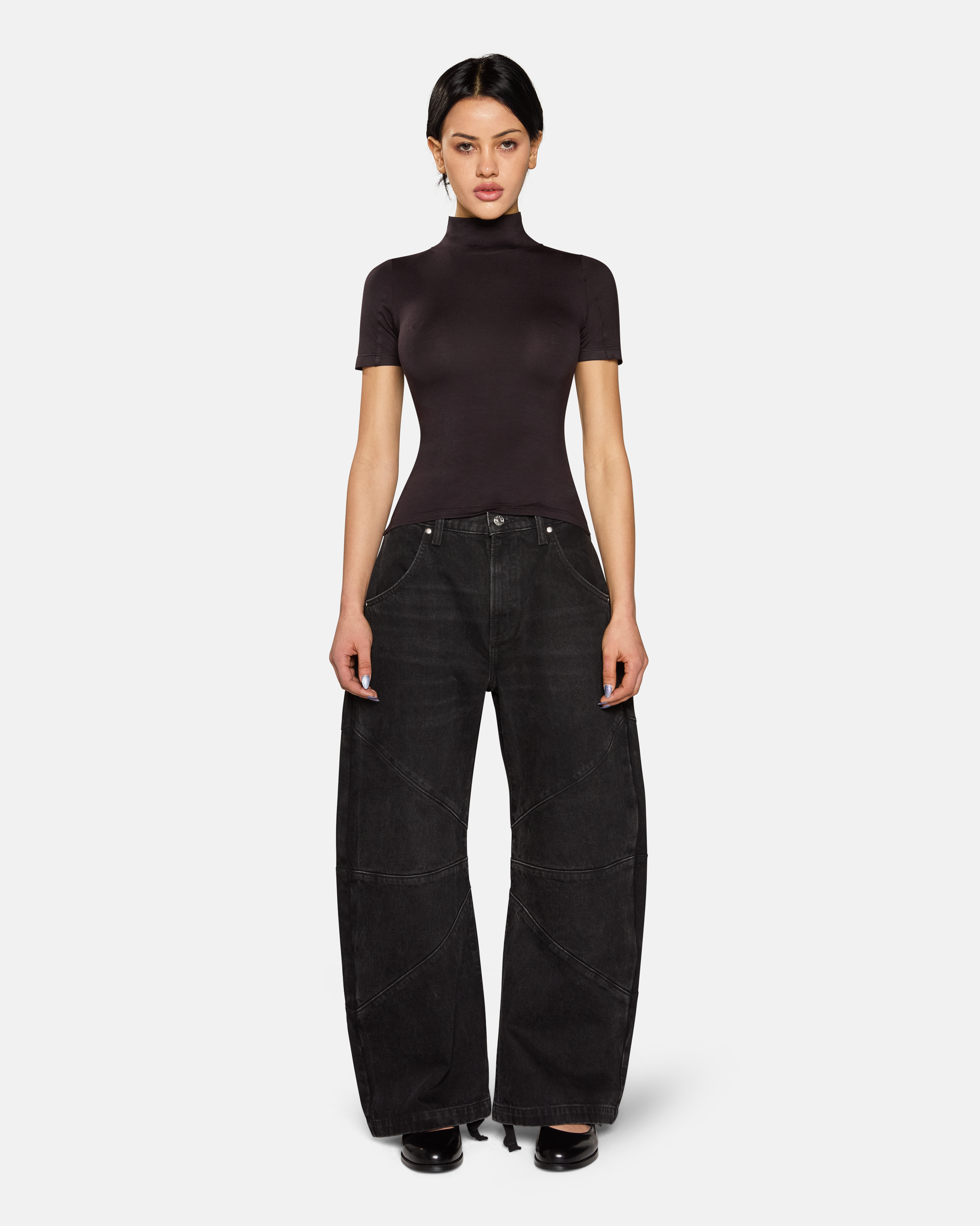 Freddy Cropped Barrel | EB Denim – ebdenim.com Freddy Cropped Barrel | EB Denim – ebdenim.com