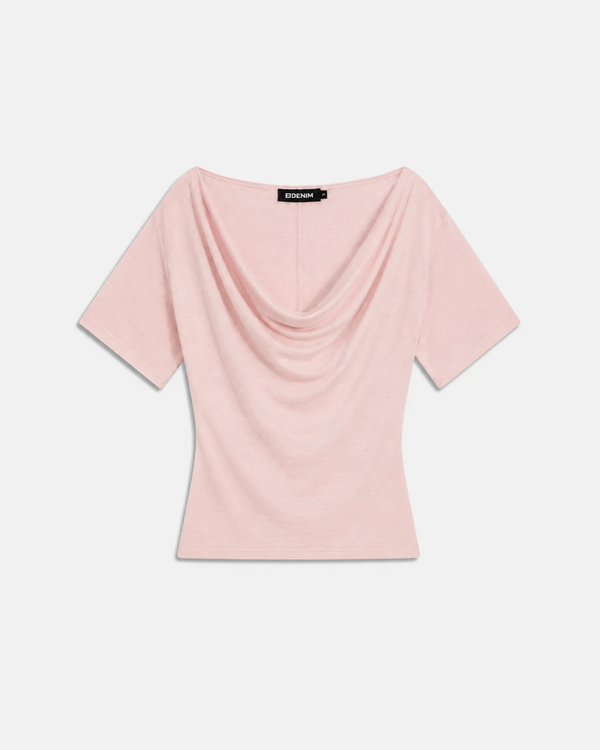 Madeo Cowl Neck Pale Pink