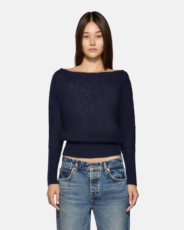 Alder Relaxed Sweater Navy