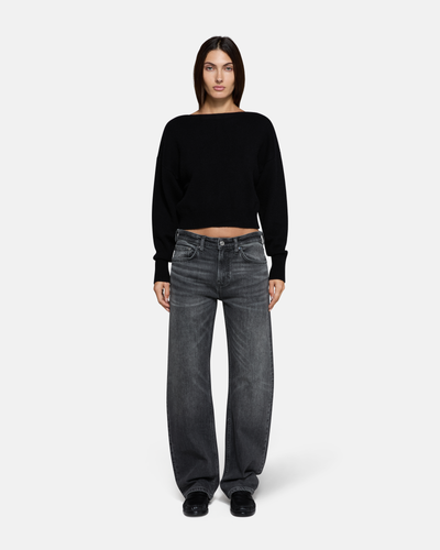 Alida Loose Bowed Smoke