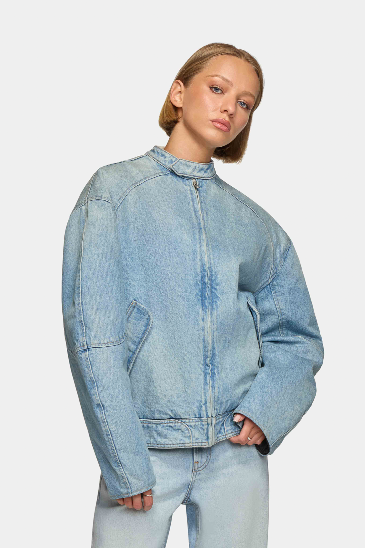 【EZKATON】24FW★ Dust Denim Shirt Jacket EZKATON】24FW☆ Dust Denim Shirt Jacket (EZKATON/ジャケット