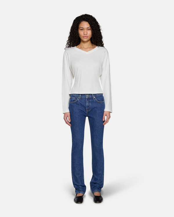 Moss Mid Rise Skinny Lenox