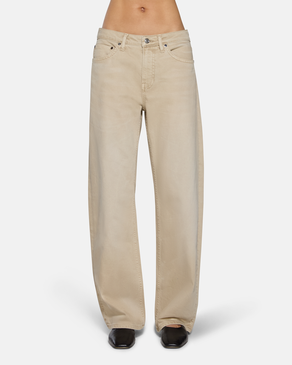 Alida Loose Bowed Desert Sand