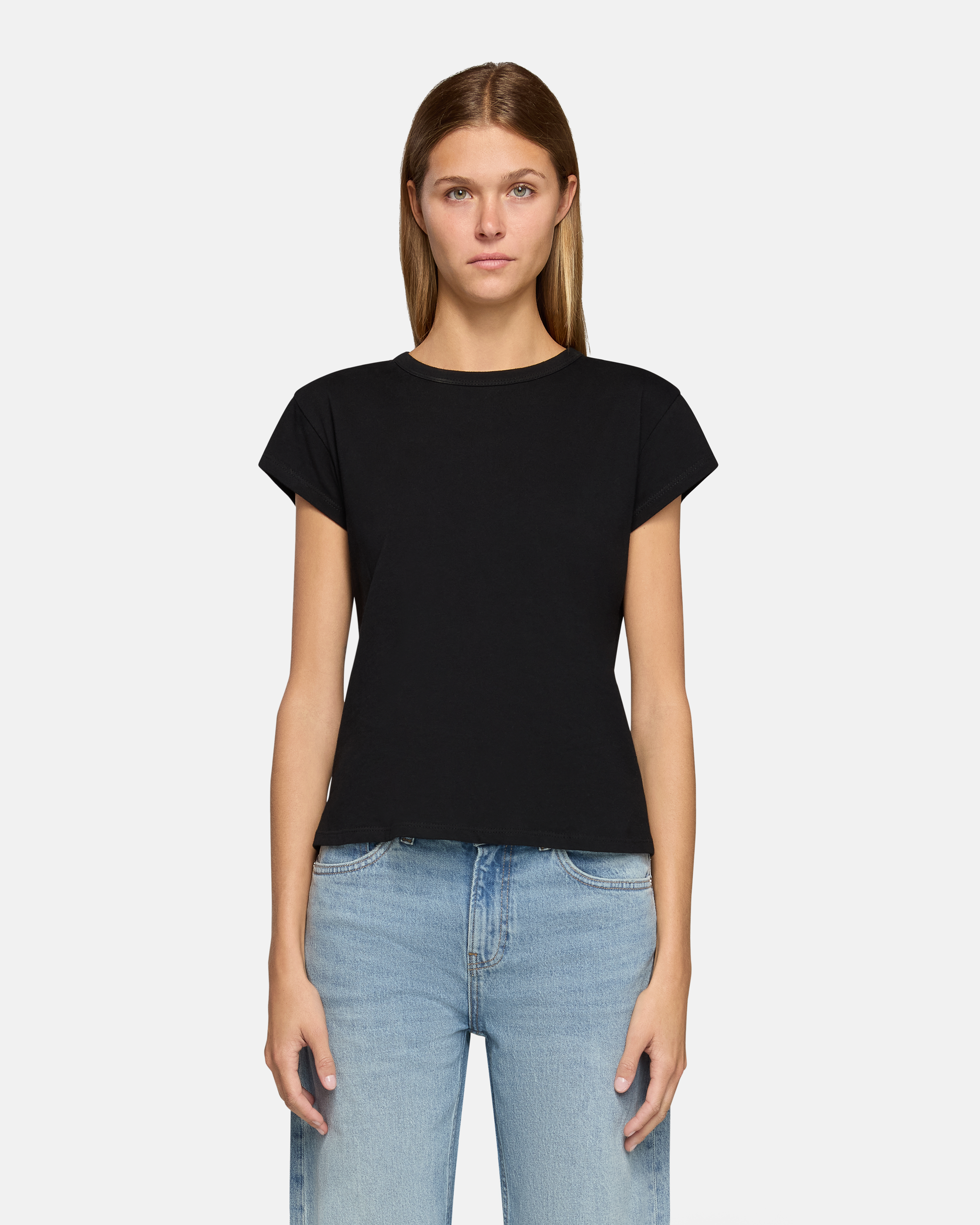 Carter Cap Sleeve Tee | EB Denim – ebdenim.com