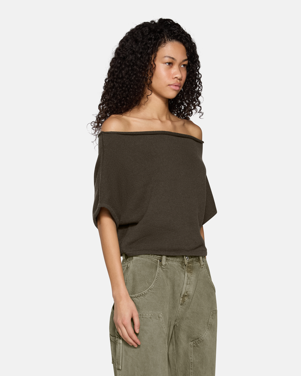 Dahlia Shrug Army Green