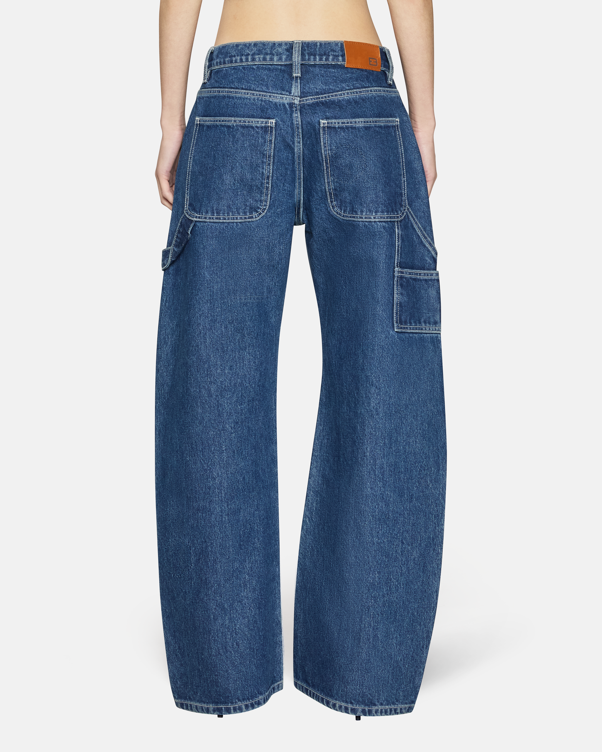 【2plan】Matteo Denim Pants DISCOVERY LOOSE DENIM PANTS - Loose Denim MEDIUM BLUE