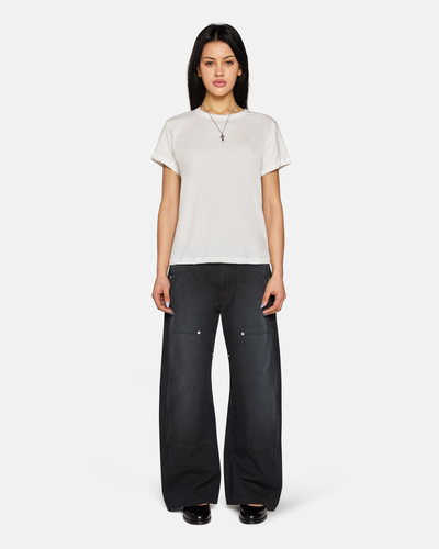Jax Mid Rise Work Pant Black