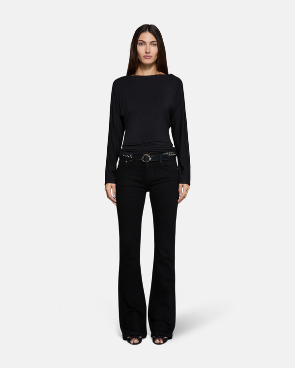 Maria Slim Bootcut Noir