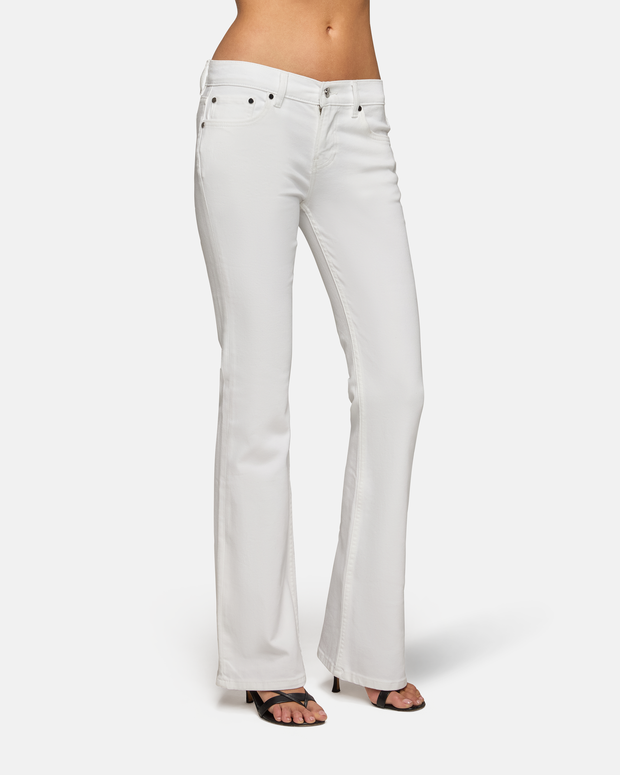 韓国★Kindame Slim Washing White Teen All Year Blue Bootcut Skinny – ebdenim.com