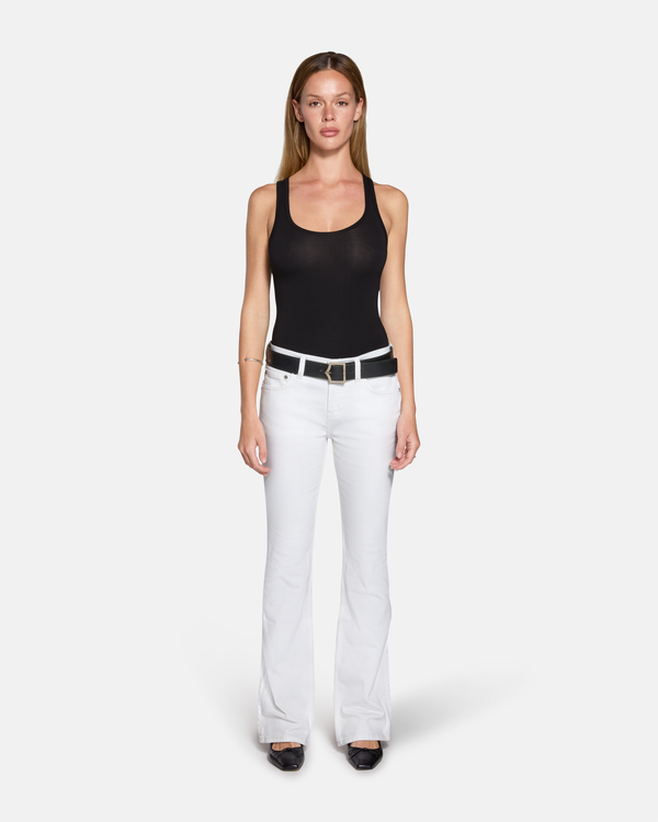 Maria Slim Bootcut White