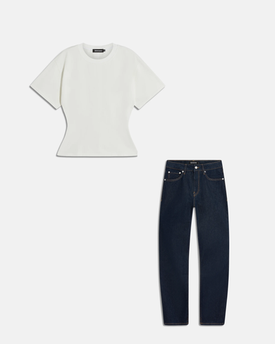 Eero Tee + Alida Loose Bowed Bundle