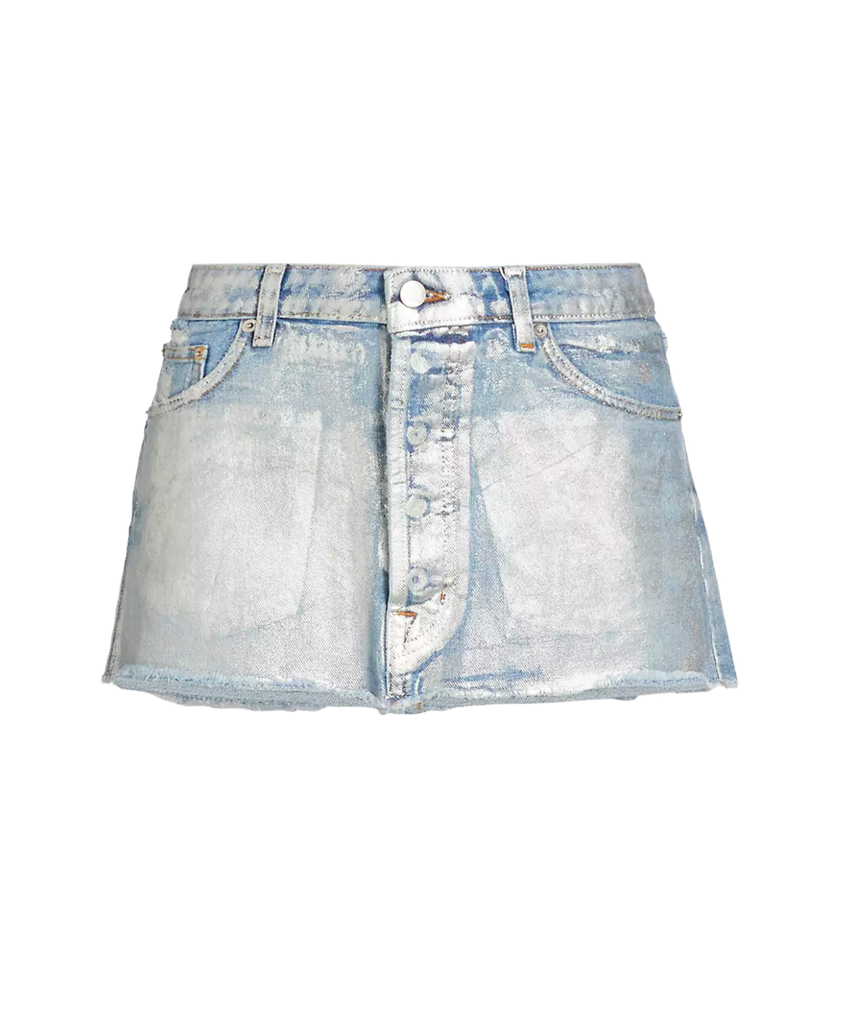 Be My Baby Denim Mini Skirt