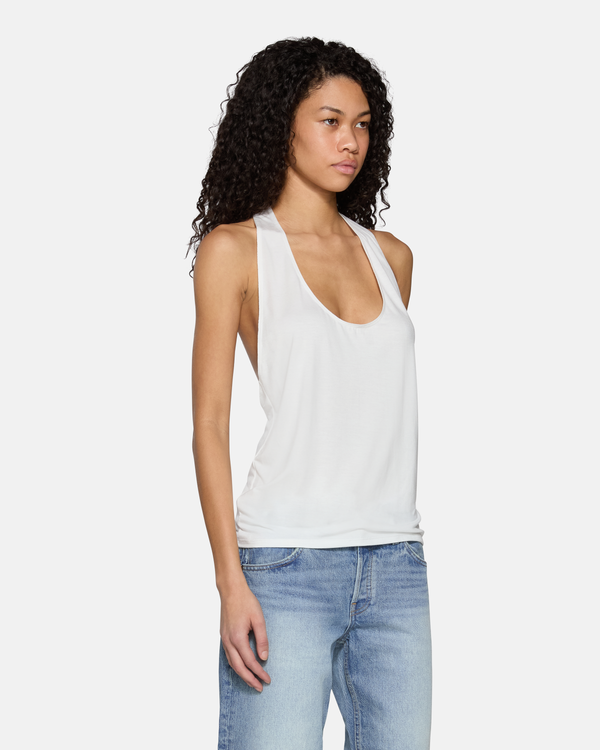 Valley Racer Tank White