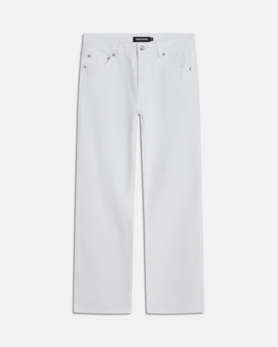 Low Rise Baggy White