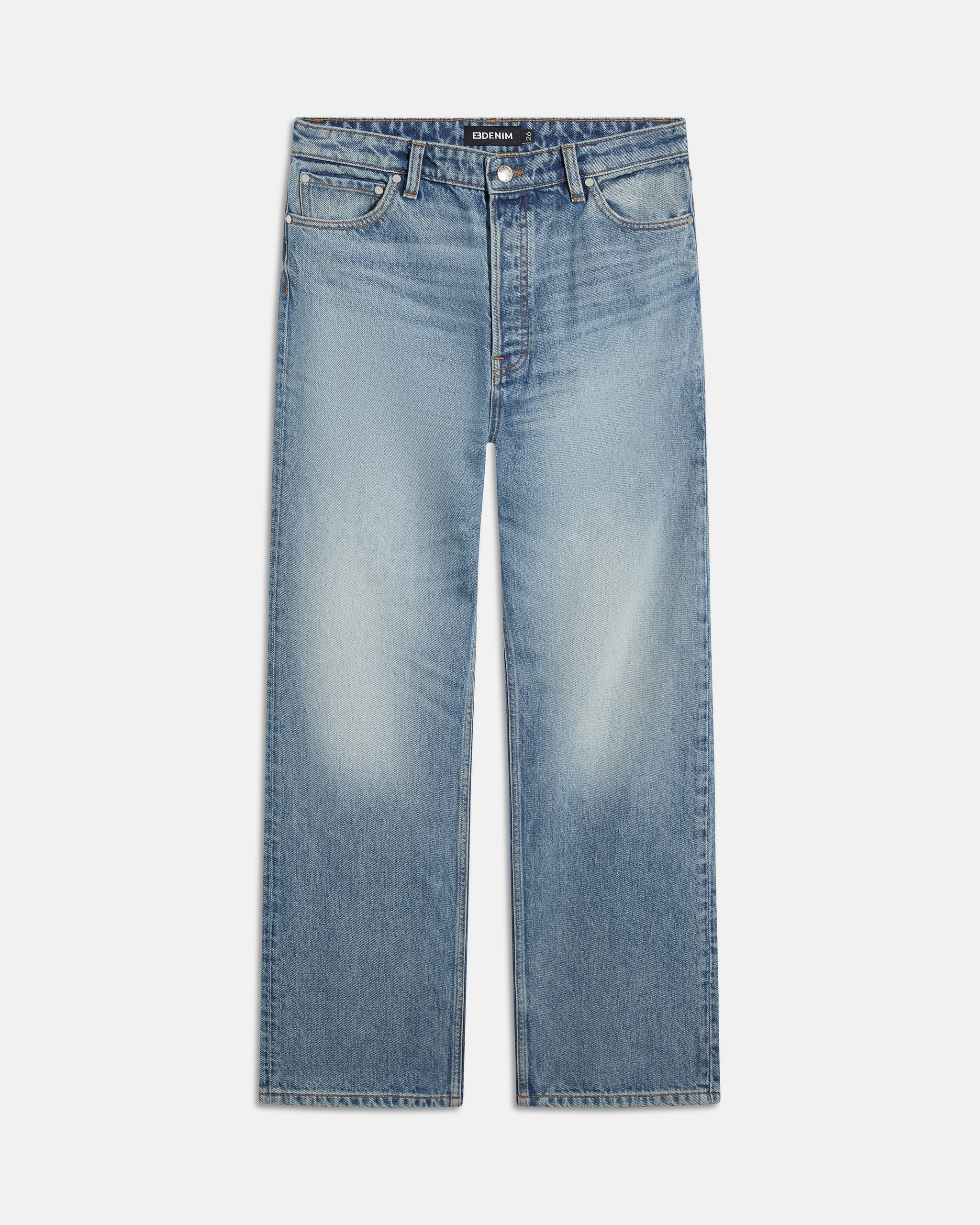 ★E.B.M★ Button Detail Denim Pants EMO1DPT050 EB Denim – ebdenim.com