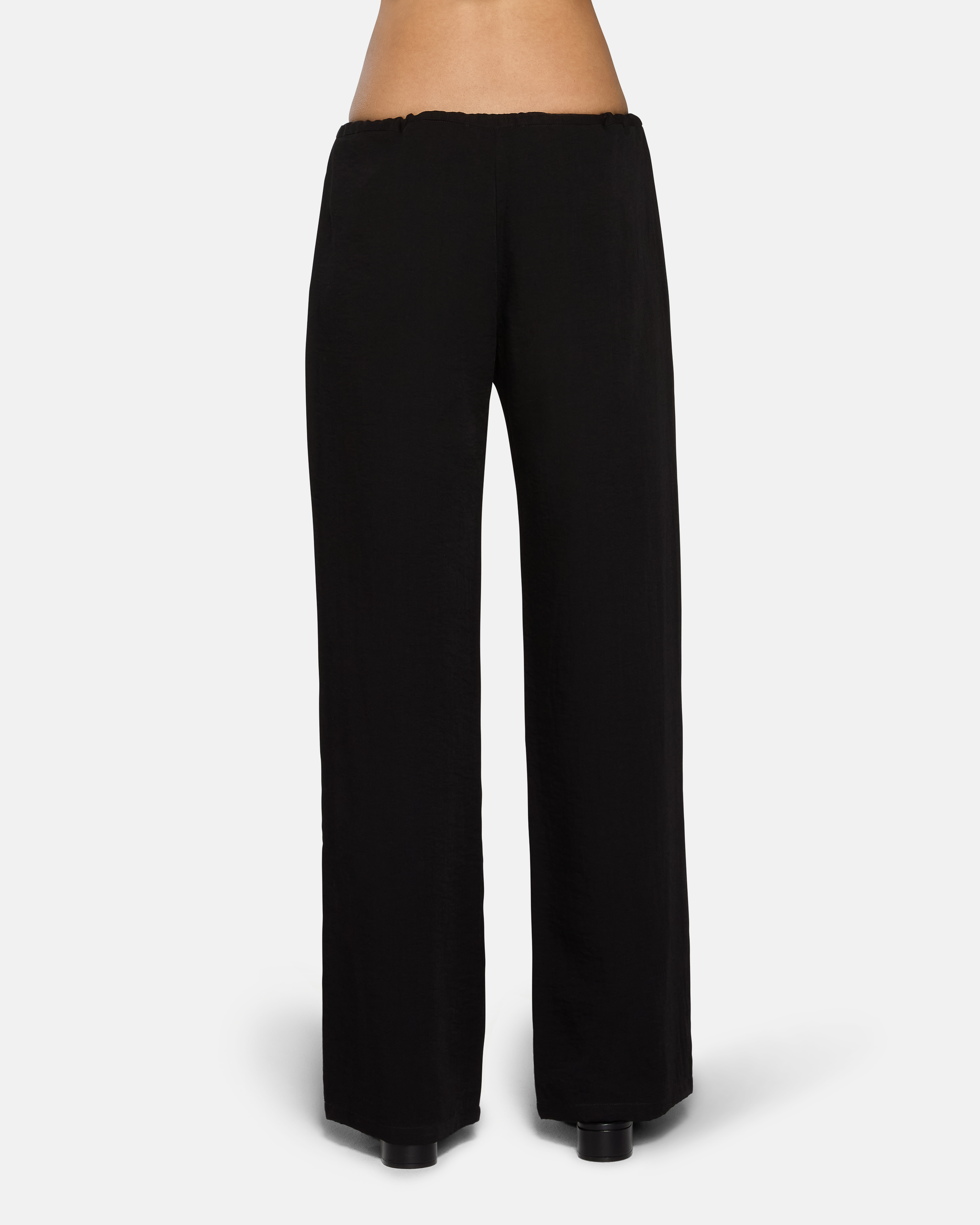 Wren Loose Pull On Pant Black Linen | EB Denim – ebdenim.com