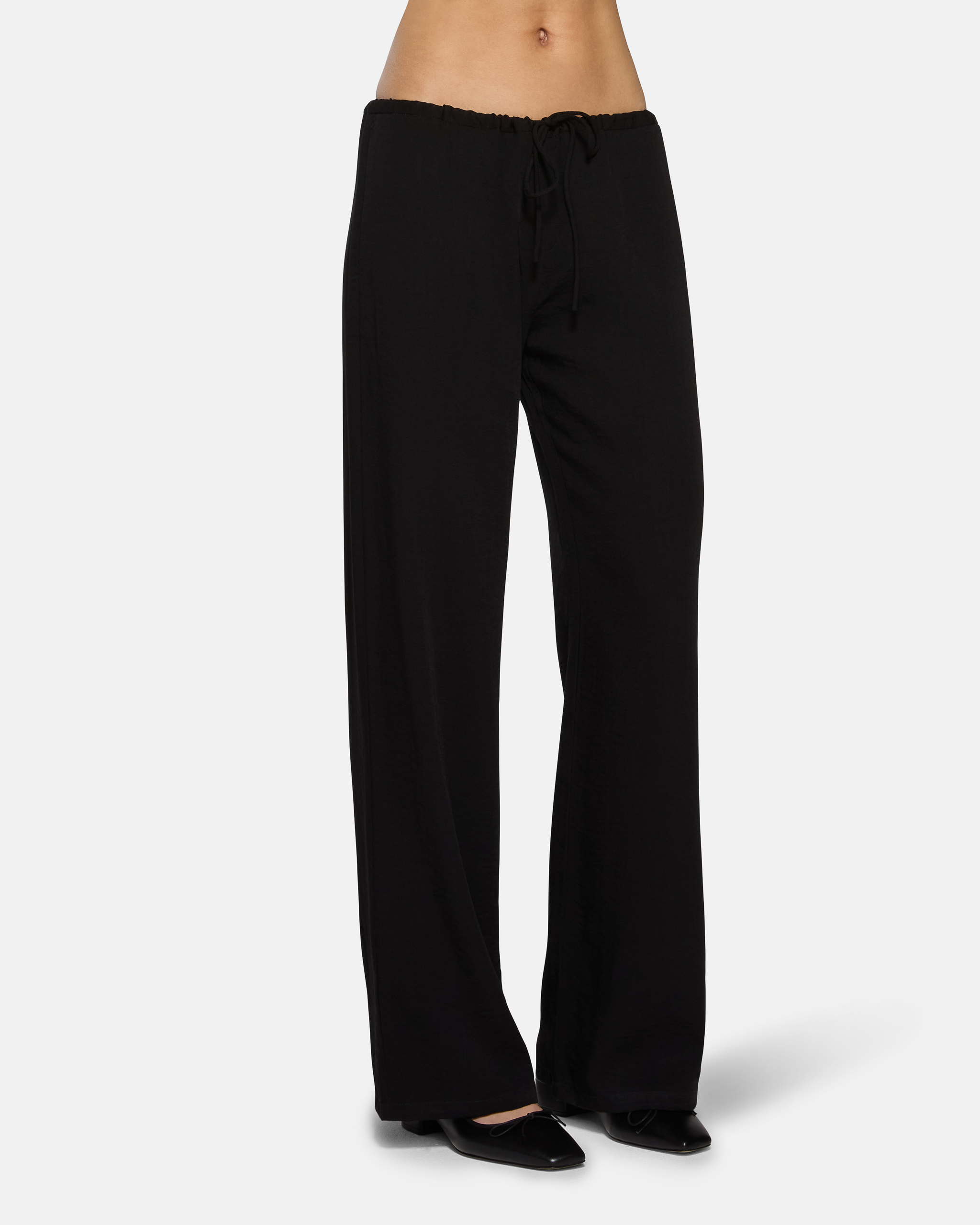 Wren Loose Pull On Pant Black Linen | EB Denim – ebdenim.com Wren Loose Pull On Pant Black Linen | EB Denim – ebdenim.com