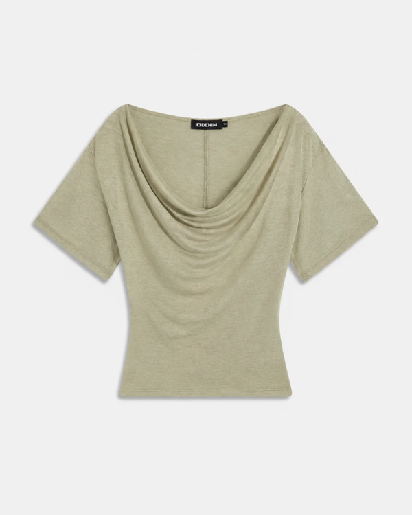 Madeo Cowl Neck Olive